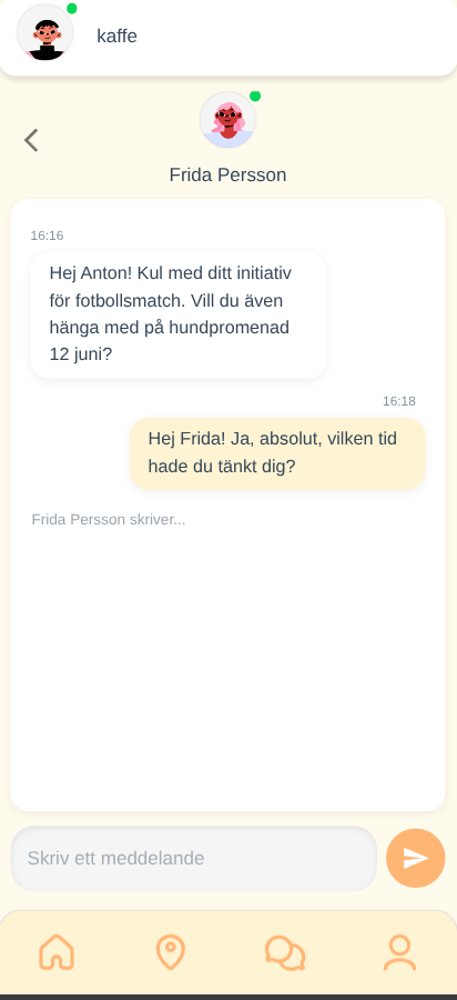 Mallo real-time chat