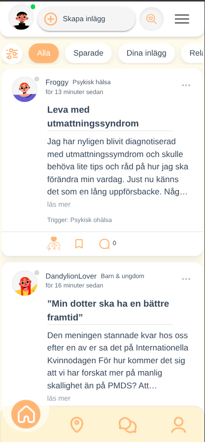 Mallo forum feed